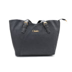 Caramel Charm Embossed Tote Bag