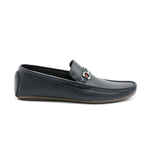 Black Bit Loafers
