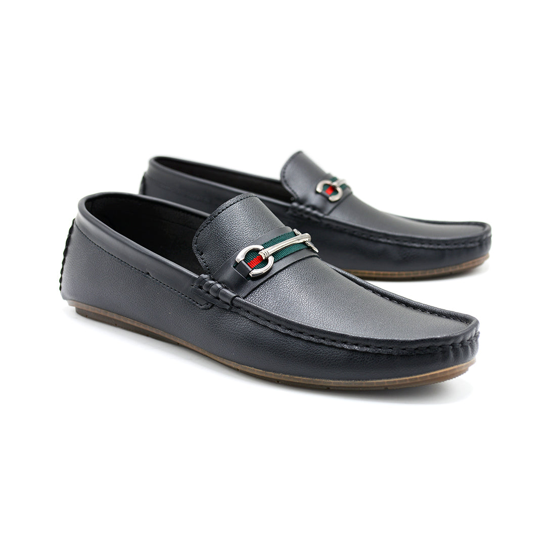 Black Bit Loafers