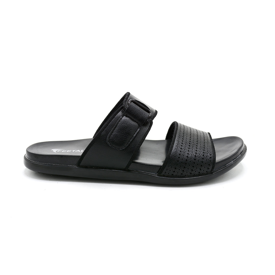 Men’s Elite Buckle-Strap Slides