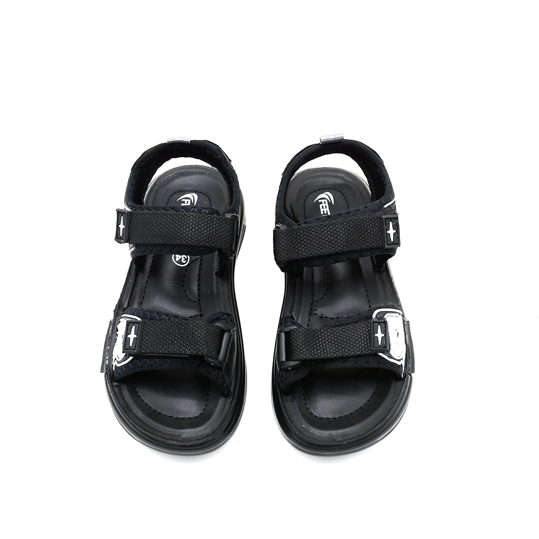 Bold Sports Sandals With Velcro Strap Closure