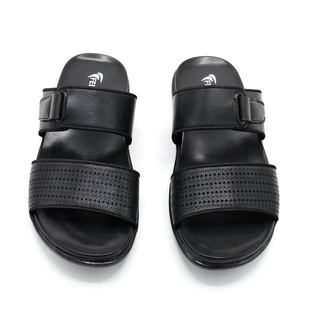 Men’s Elite Buckle-Strap Slides