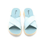 Cross Strap Comfort Slides