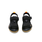 Kids Space Explorer Sport Sandals Black Orange