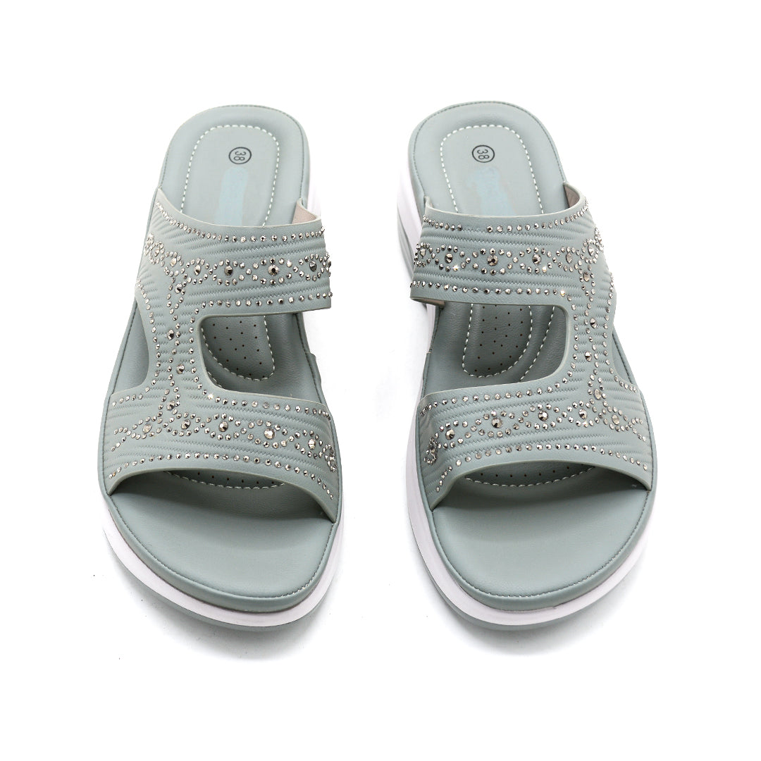 Embellished Comfort Wedges