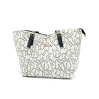 Caramel Charm Embossed Tote Bag