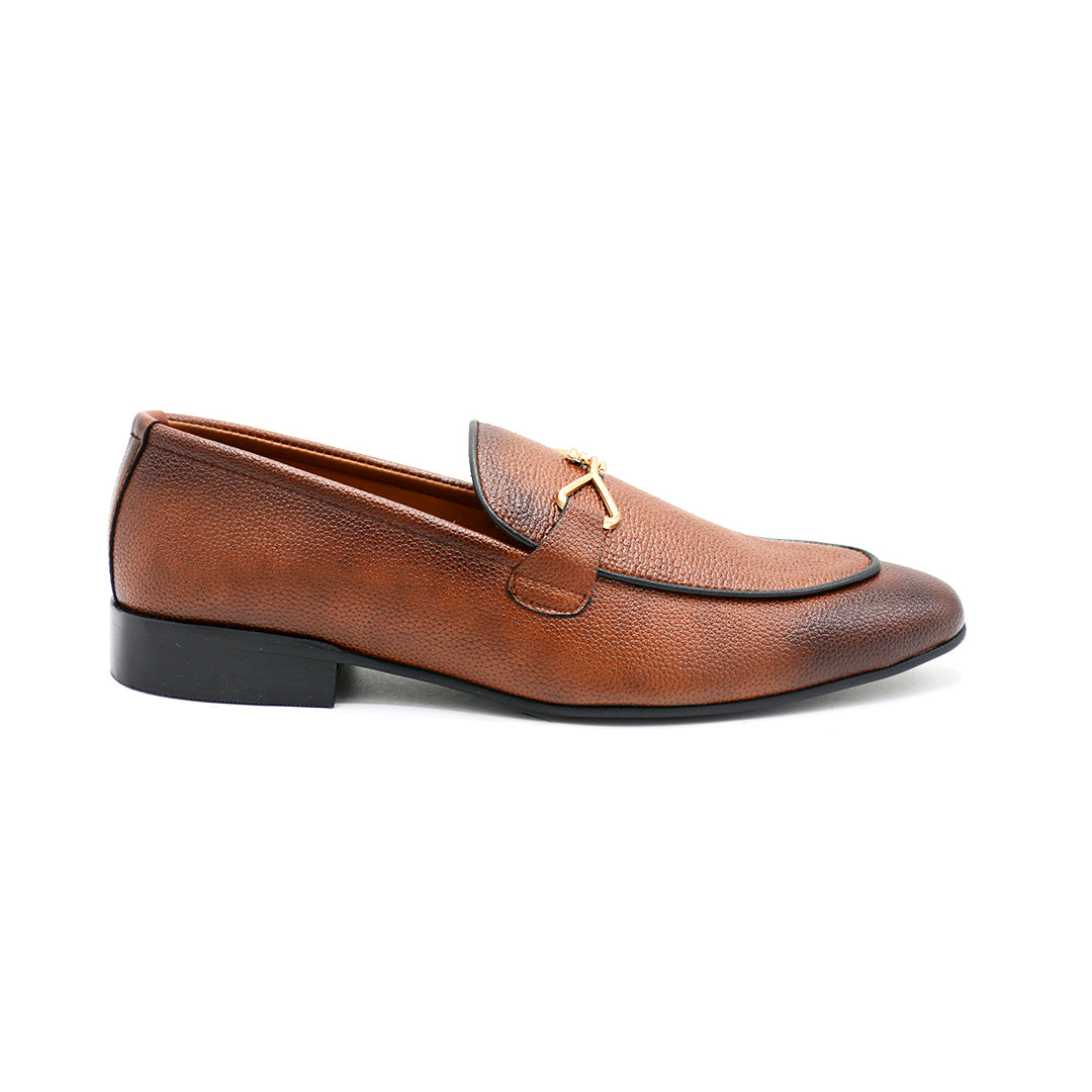 Classic Brown Leather Loafers