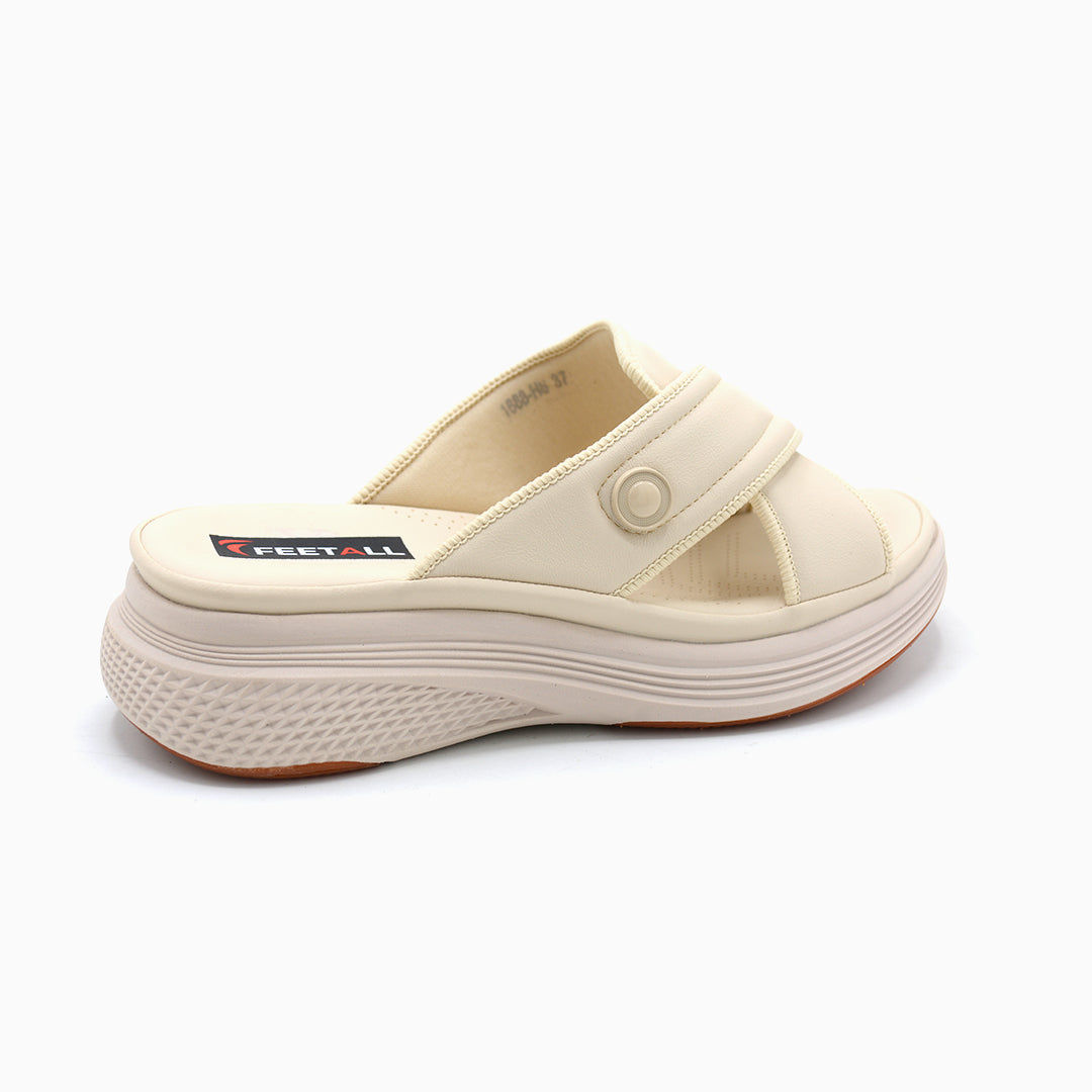 Cross Strap Platform Slides