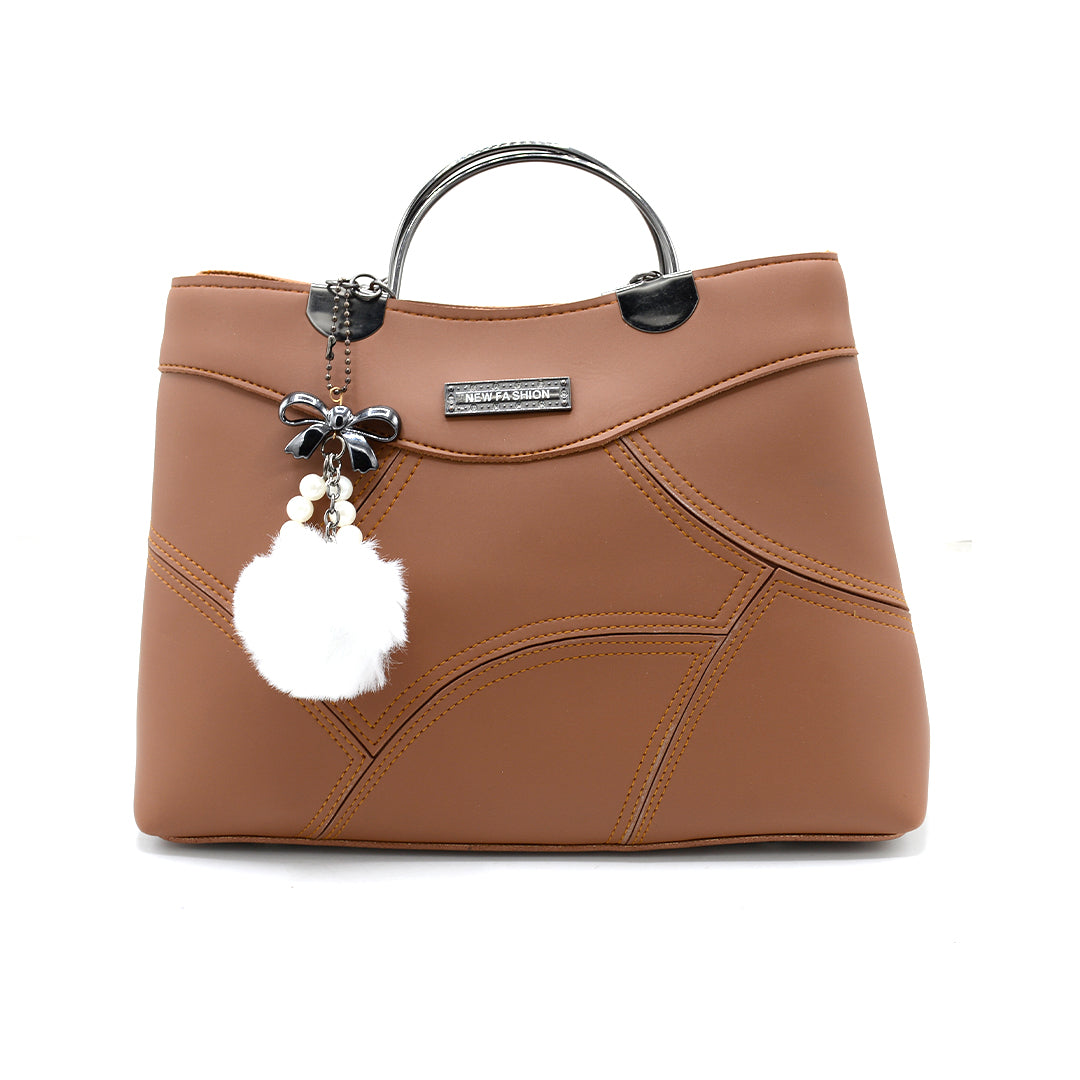 Mocha Luxe Designer Handbag