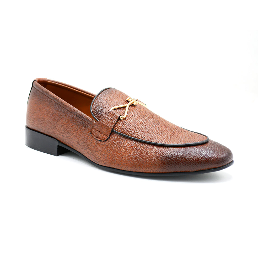Classic Brown Leather Loafers