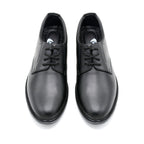 Black Formal Lace-Up Derby Shoes