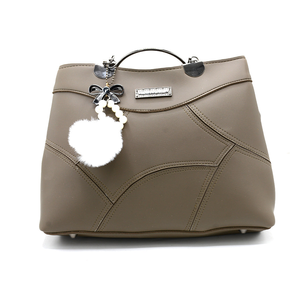 Mocha Luxe Designer Handbag