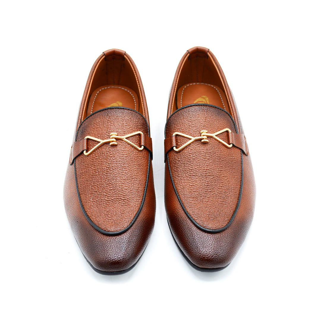 Classic Brown Leather Loafers