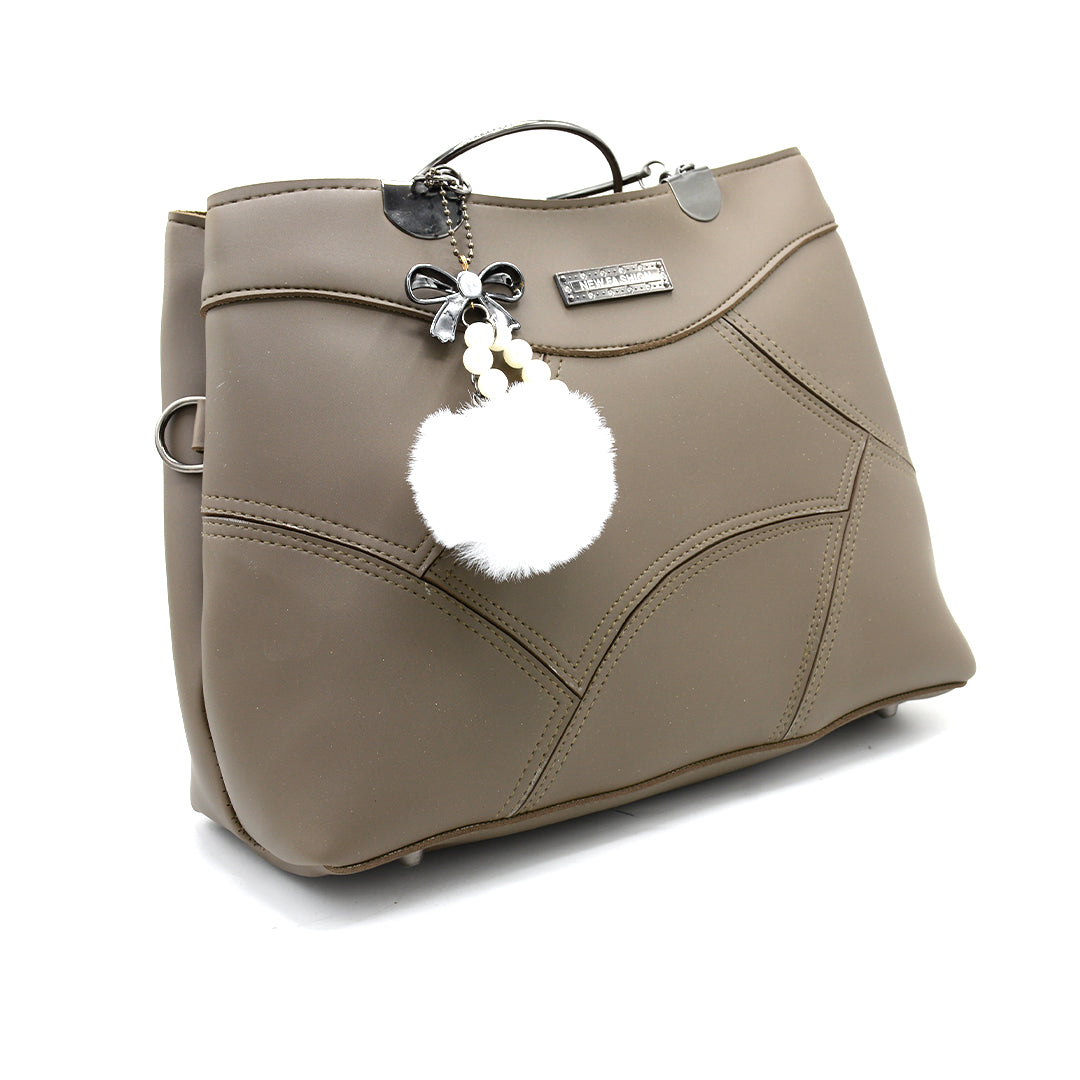 Mocha Luxe Designer Handbag