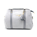 Cocoa Velvet Tassel Handbag