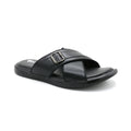 Men’s Urban Cross-Strap Buckle Slides