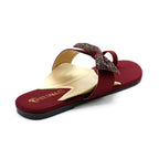 Beaded Strap Toe-Ring Flat