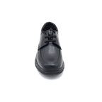 Classic Black Lace-Up School Derby Shoe (5 Years - 10 Years)