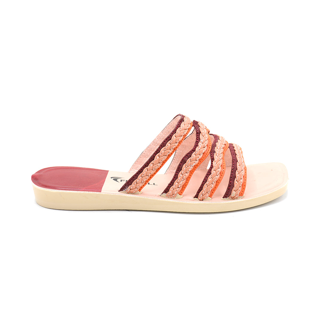 Multi Strap Textured Slides