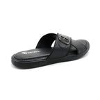 Men’s Urban Cross-Strap Buckle Slides