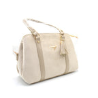 Cocoa Velvet Tassel Handbag