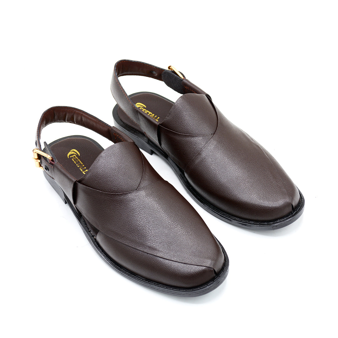 Kaptaan Chappal Brown
