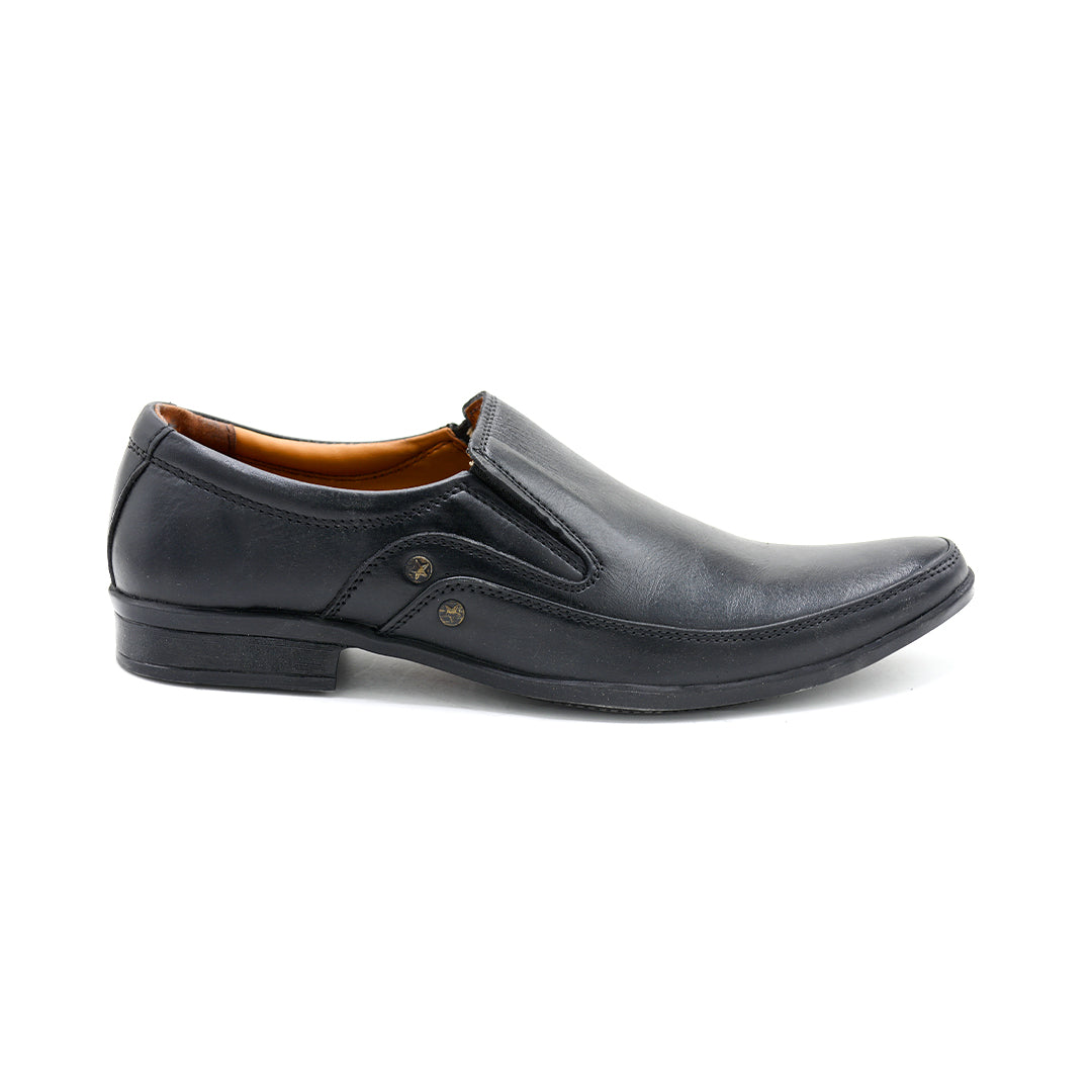 Black Slip-On Formal Shoes