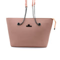 Midnight Chain Luxe Tote Bag