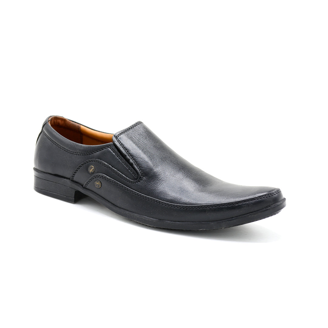 Black Slip-On Formal Shoes