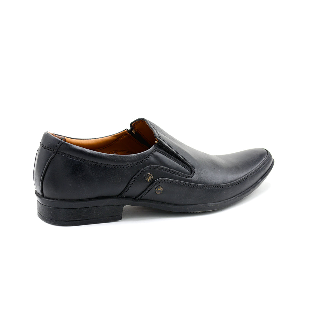 Black Slip-On Formal Shoes