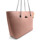 Midnight Chain Luxe Tote Bag