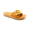 Luxury Buckle Comfort Platform Slides