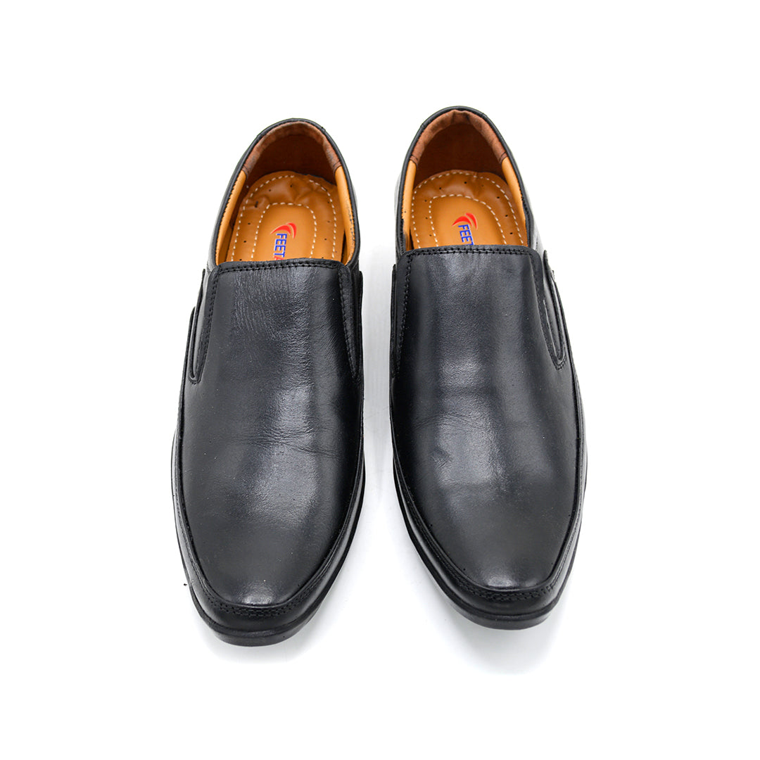 Black Slip-On Formal Shoes