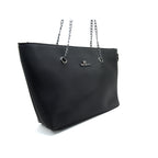 Midnight Chain Luxe Tote Bag