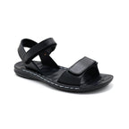 Black Adjustable Comfort Strap Sandal