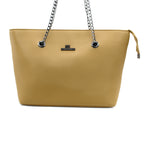 Midnight Chain Luxe Tote Bag