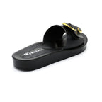 Luxury Buckle Comfort Platform Slides