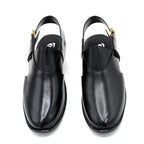 Premium Black Peshawari for the Modern Gentleman.
