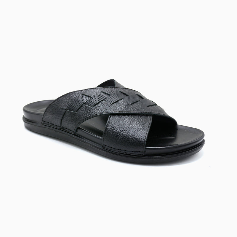 Woven Strap Comfort Slides