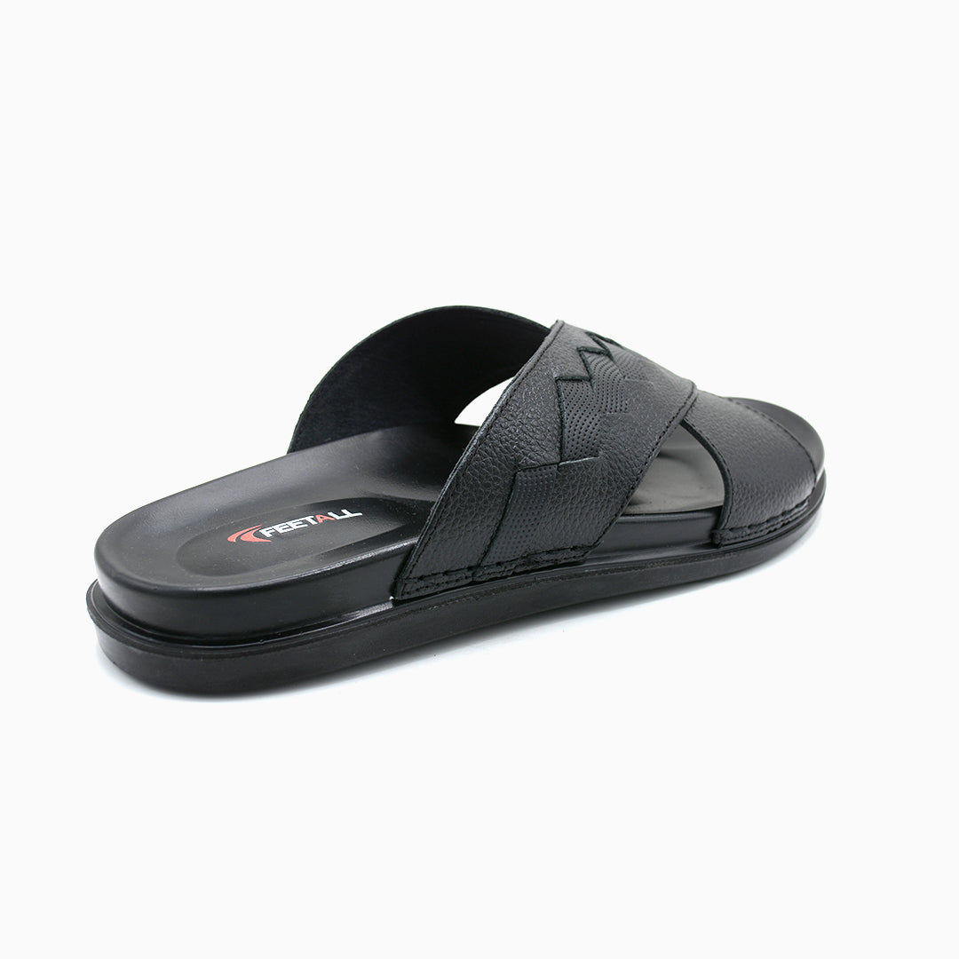 Woven Strap Comfort Slides