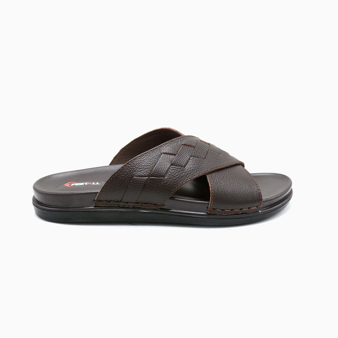 Woven Strap Comfort Slides