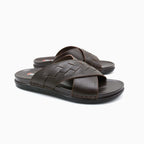 Woven Strap Comfort Slides