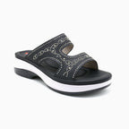 Embellished Comfort Platform Slides