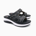 Embellished Comfort Platform Slides
