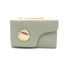 Sage Glow Luxury Clutch Bag