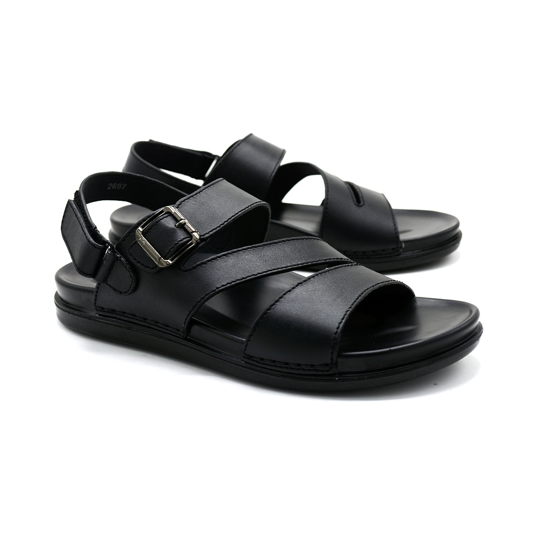 Classic Buckle Strap Comfort Sandals