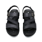 Classic Buckle Strap Comfort Sandals