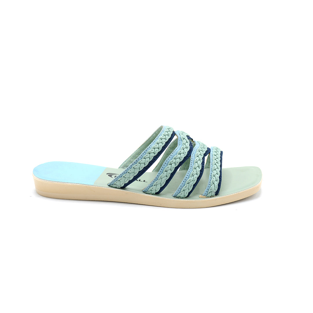 Multi Strap Textured Slides