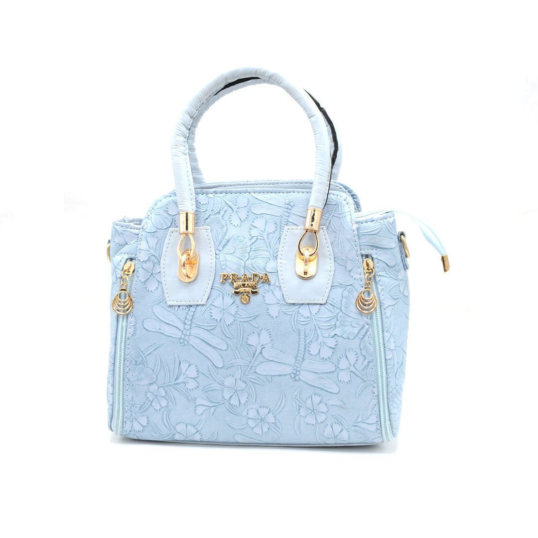 Bloom Embossed Handbag
