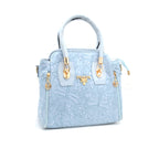 Bloom Embossed Handbag